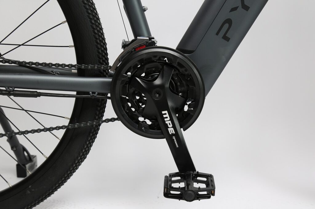 Pyrkijä Jazz 500 29" sähkömaastopyörä, polkimet