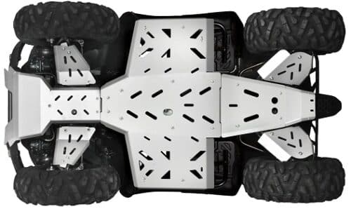 TGB 550-1000 pohjapanssari asennettuna