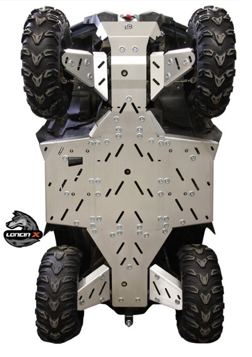 Pohjapanssari, Alumiini Loncin XWolf Mönkijä, Asennettuna