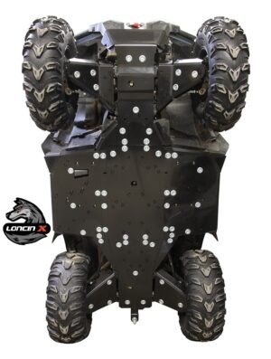 Pohjapanssari, Muovi, Loncin XWolf Mönkijä, Asennettuna